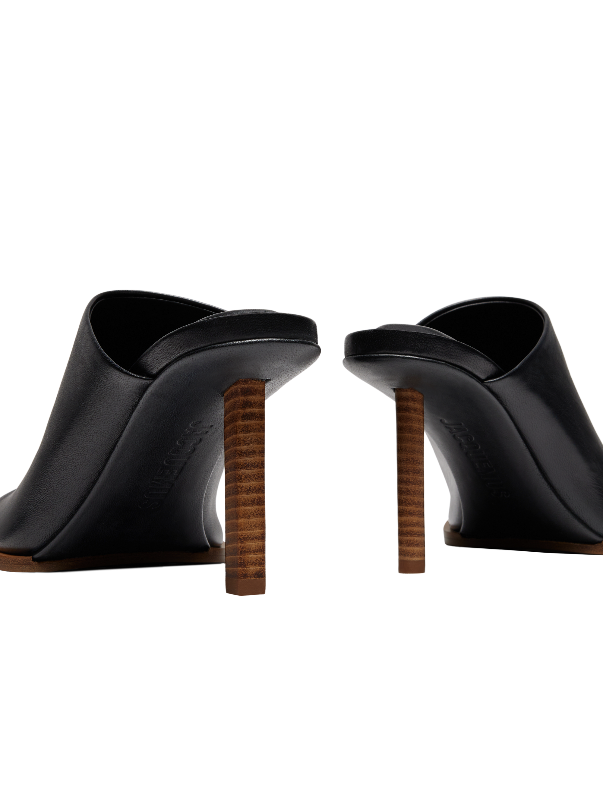 BLACK LES MULES ROND CARRE