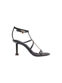 Sandales Pralu en cuir - Black