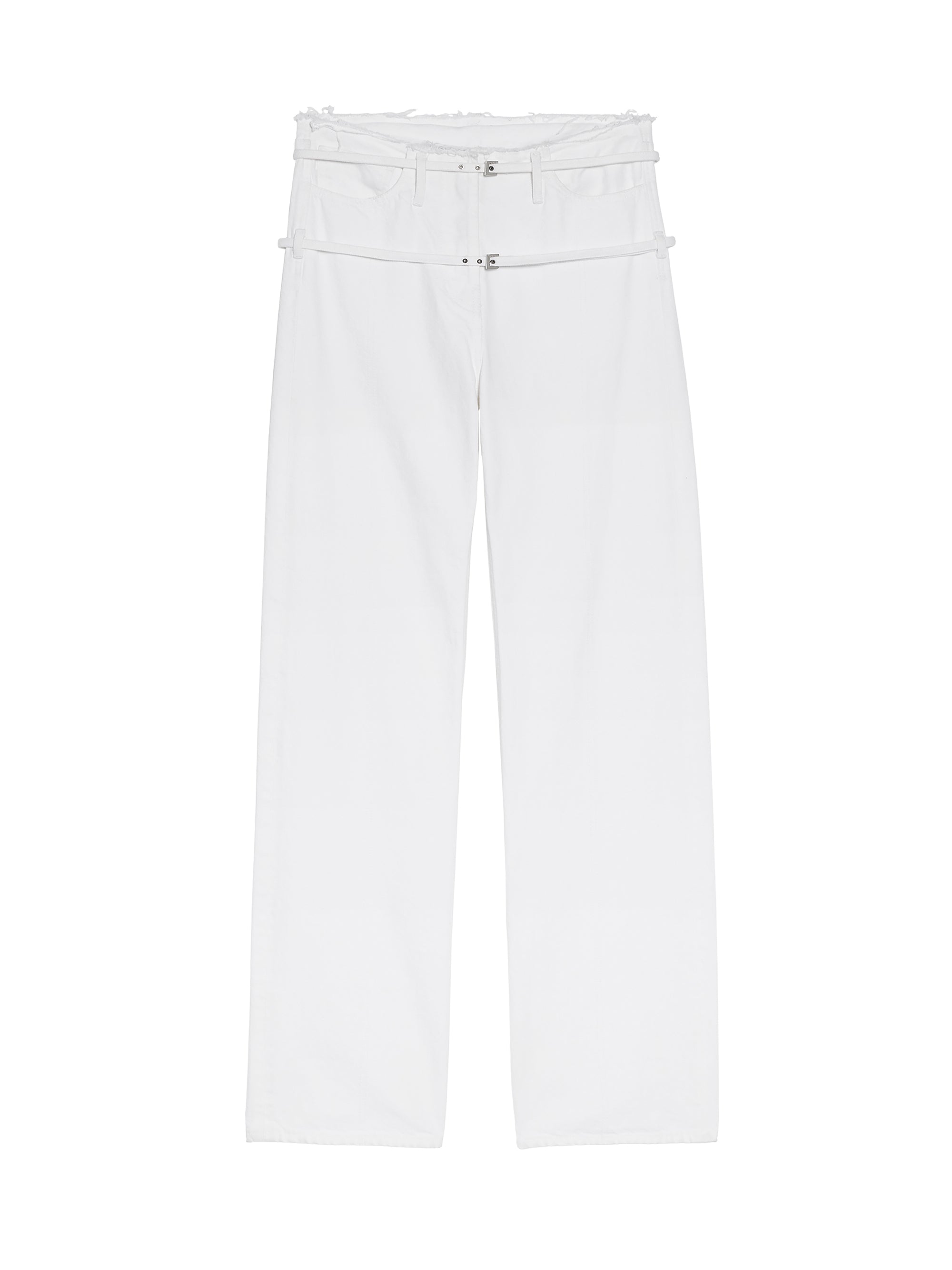 Pantalon De-Nimes Caraco en denim - White