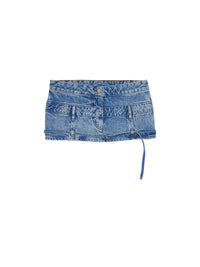 LIGHT BLUE/TABAC LA MINI DE NIMES CRIOLLO