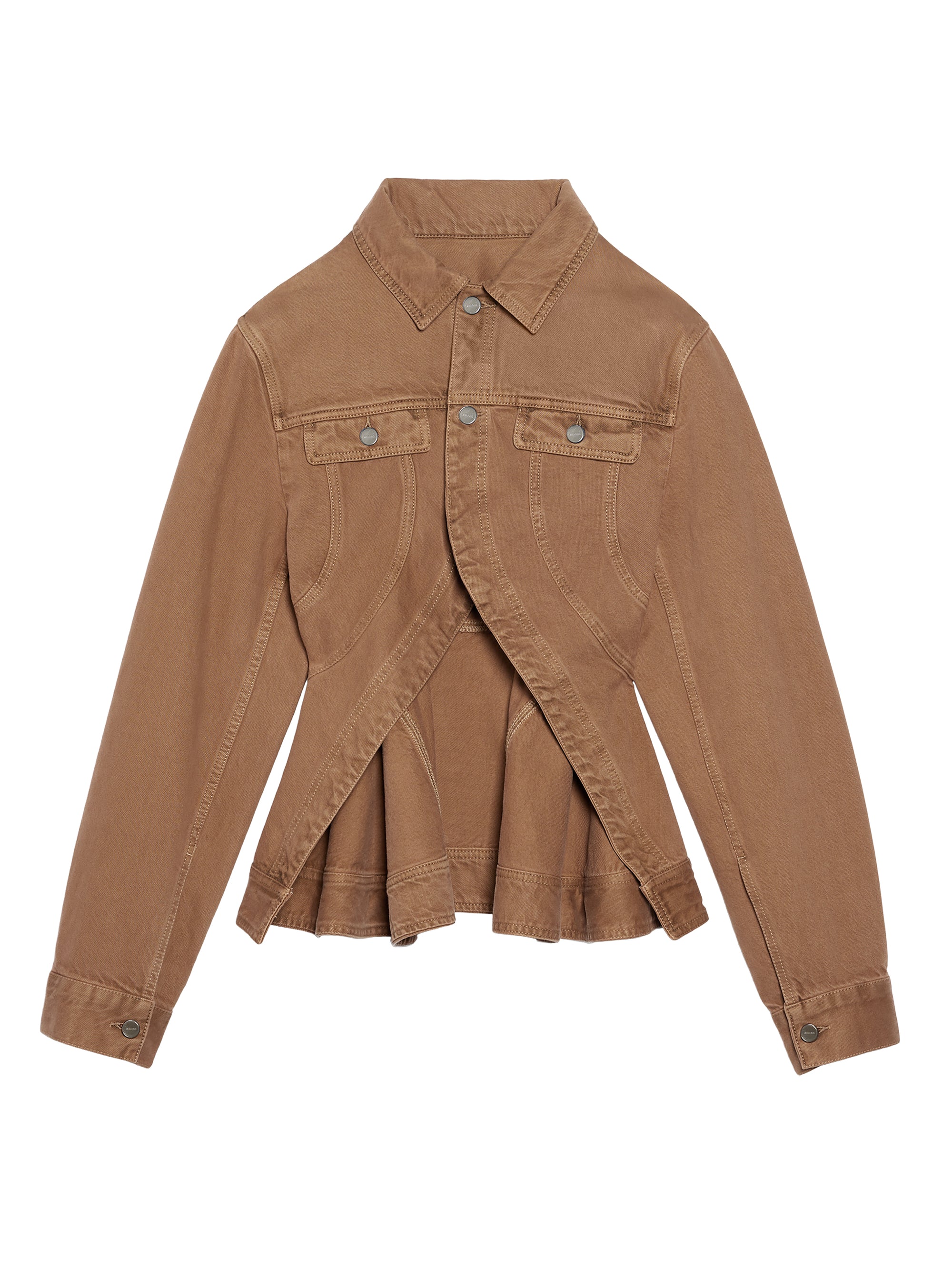 Veste De Nimes Caraco - Camel & Beige