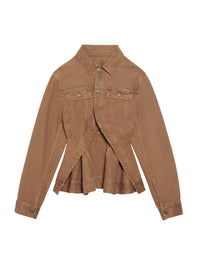 Veste De Nimes Caraco - Camel & Beige