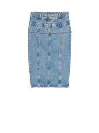 LIGHT BLUE/TABAC LA JUPE DE NIMES CRIOLLO