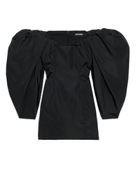 Robe Taffetas - Black