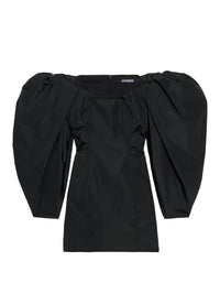 BLACK LA ROBE TAFFETAS