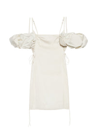 Robe courte Chouchou - Off White