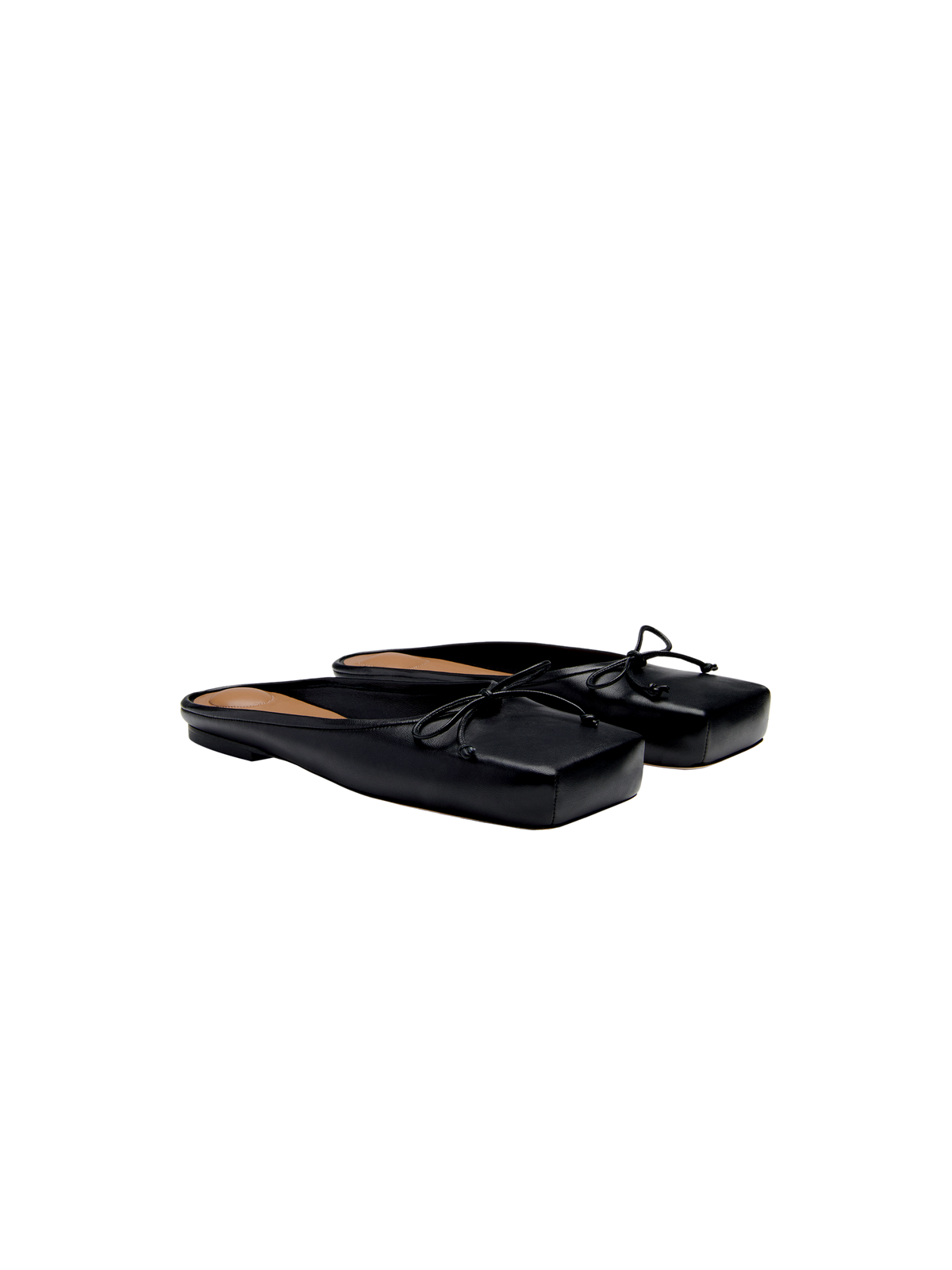 Mules Ballet en cuir - Black
