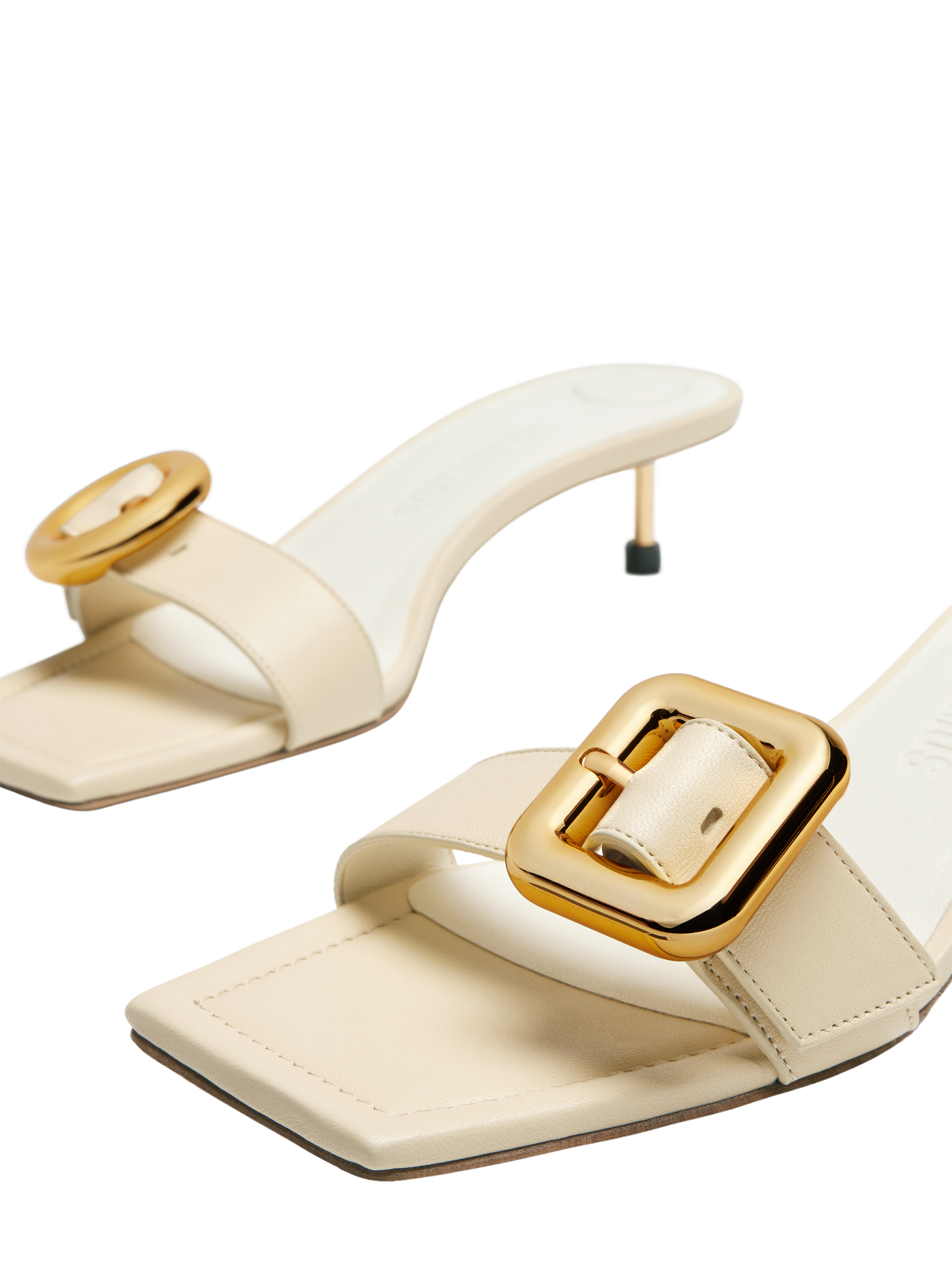Sandales Regalo B en cuir - Ivory