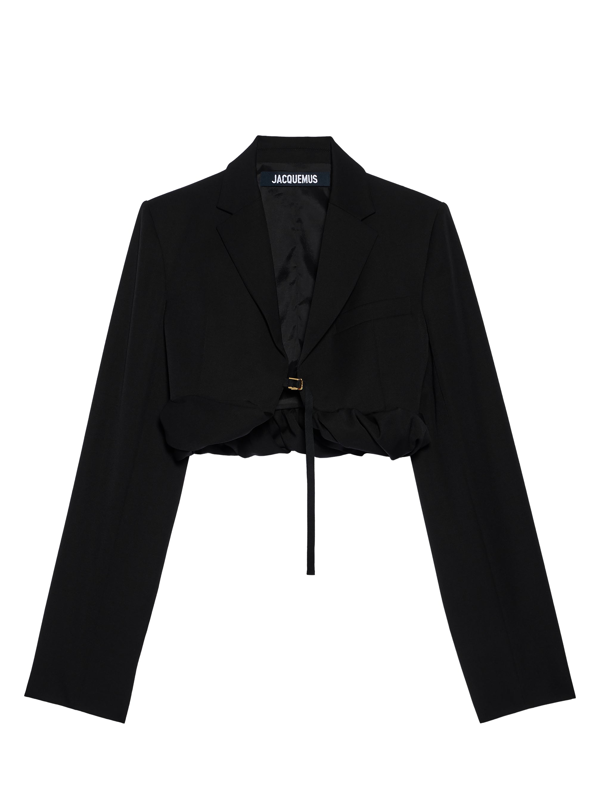 Veste Croissant en laine - Black