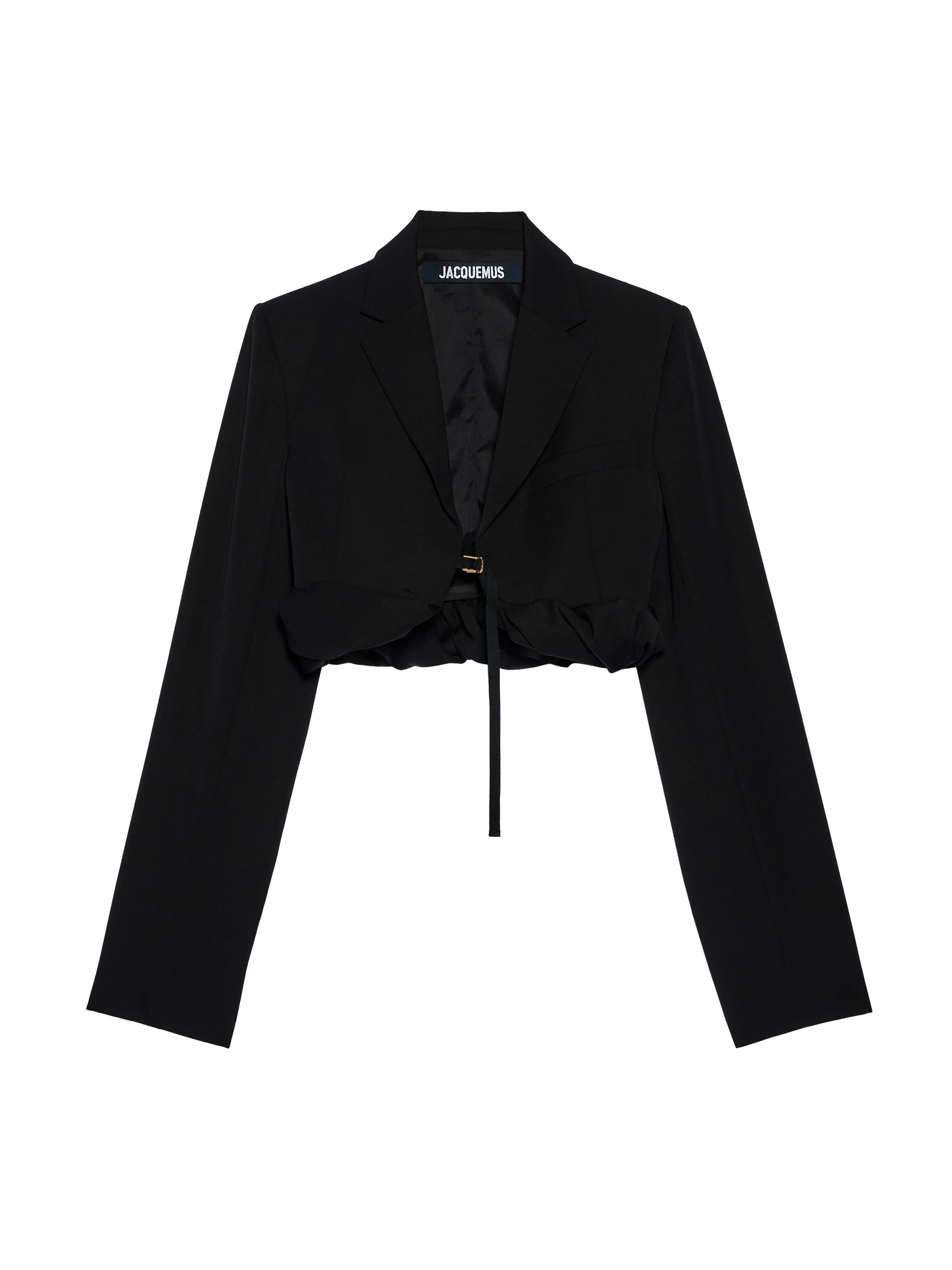 BLACK LA VESTE CROISSANT