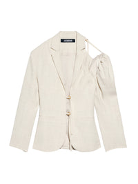 Veste Galliga à manches asymétriques - Off White