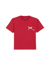 T-shirt Noeud court à noeud logo - Red 1