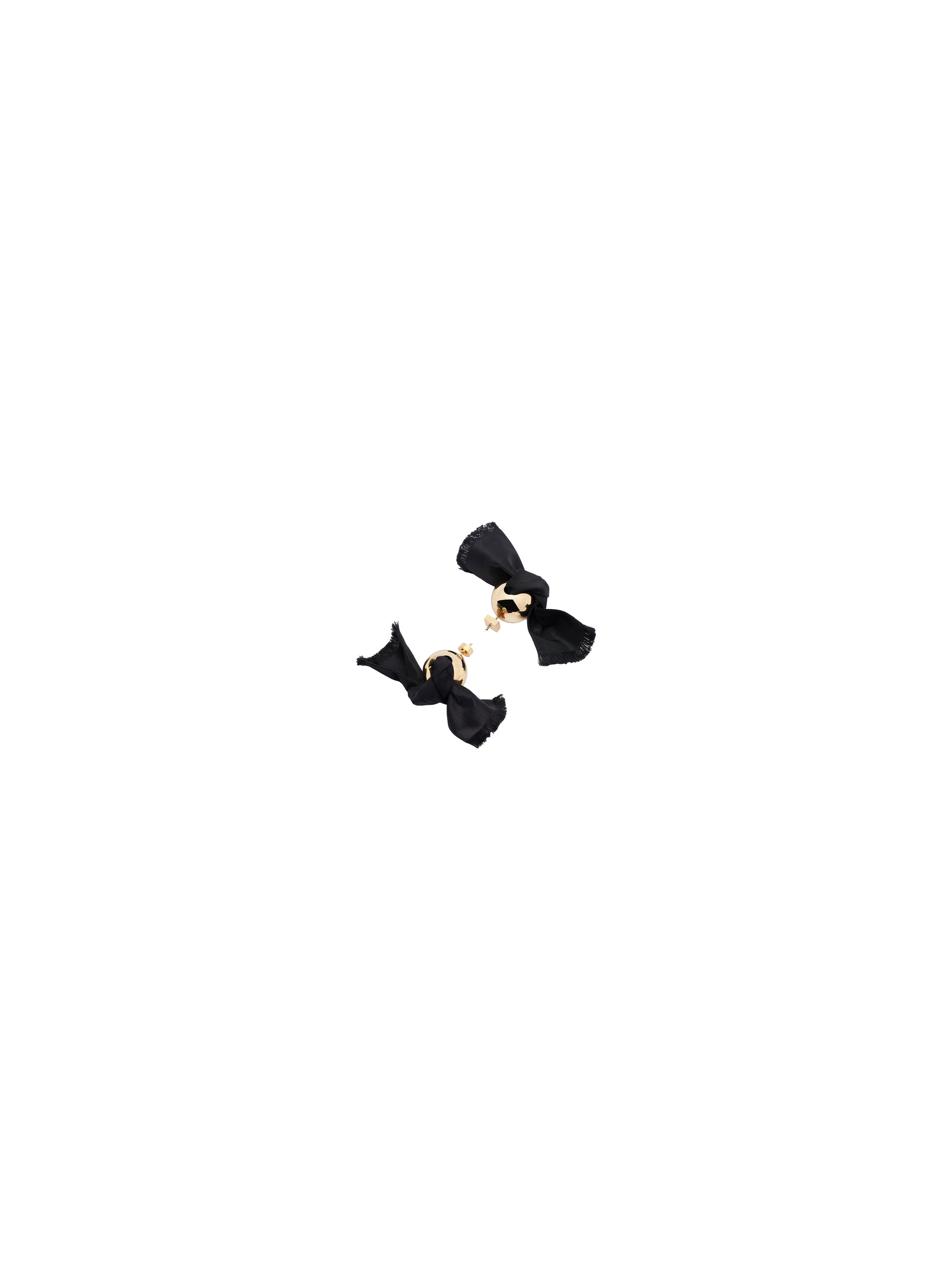 Boucles d'oreilles Taffetas - Black