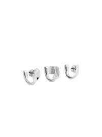 Boucles d'oreilles Couverts - Silver