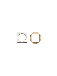 Bague Rond - Light Gold
