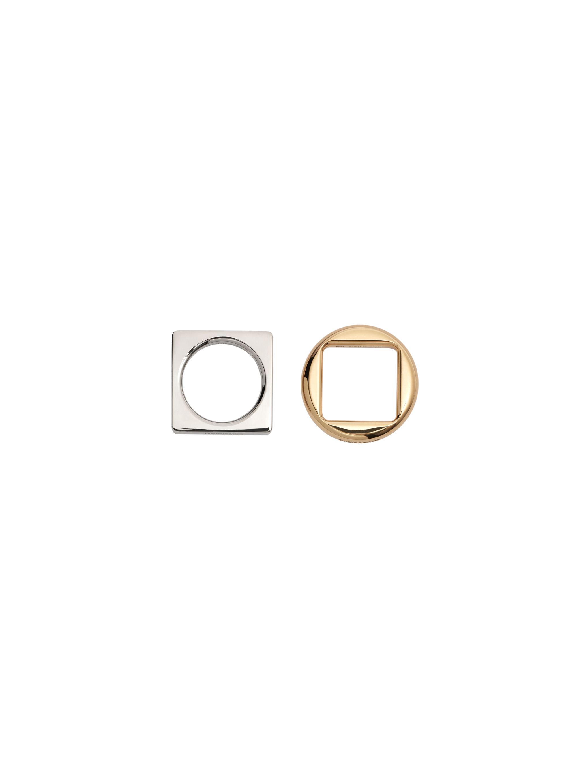 Bague Rond - Light Gold