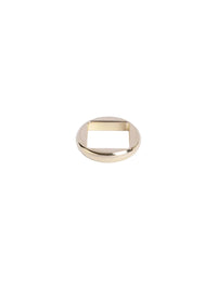 The Round Ring - Light Gold