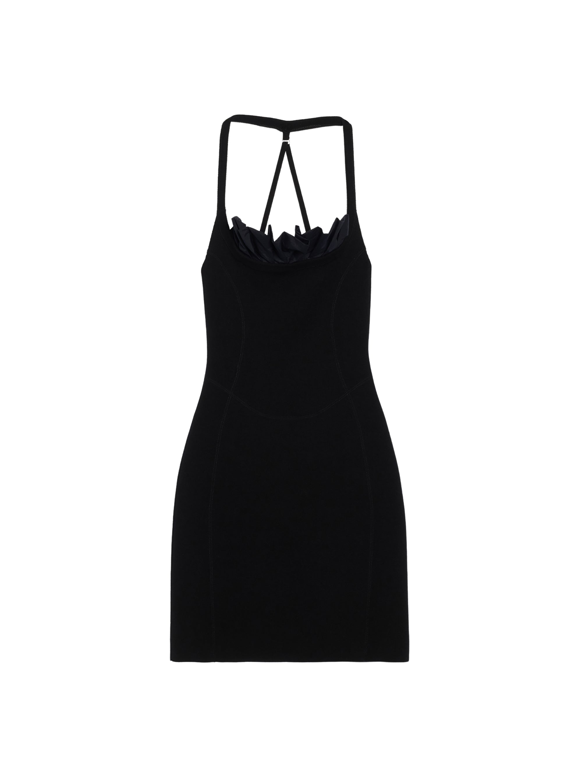 Robe Maille Croissant - Black