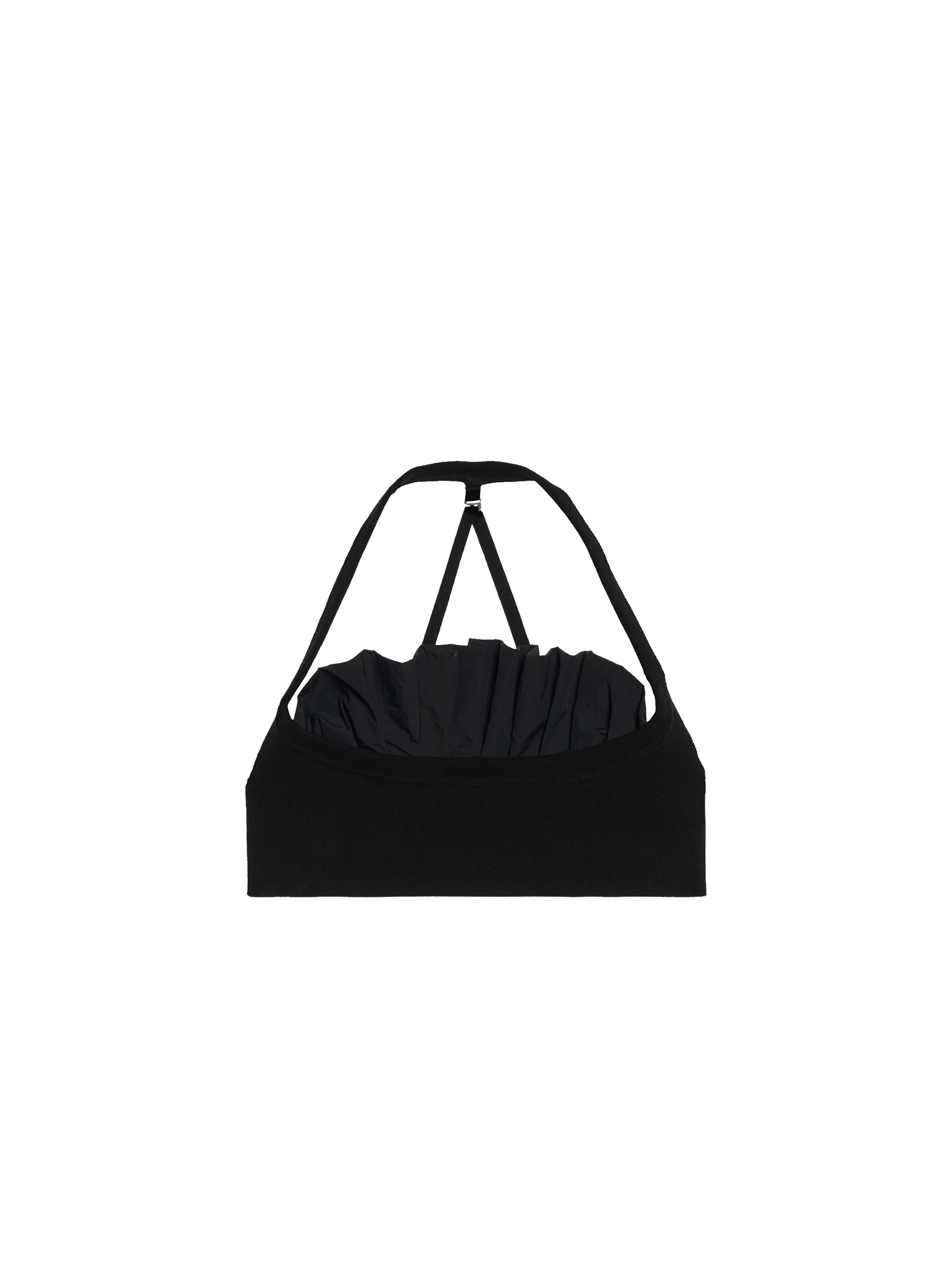 Brassière Frivolli à encolure froncée - Black