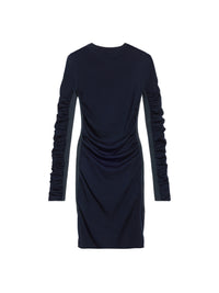 Robe Maille Nodo en laine - Dark Navy