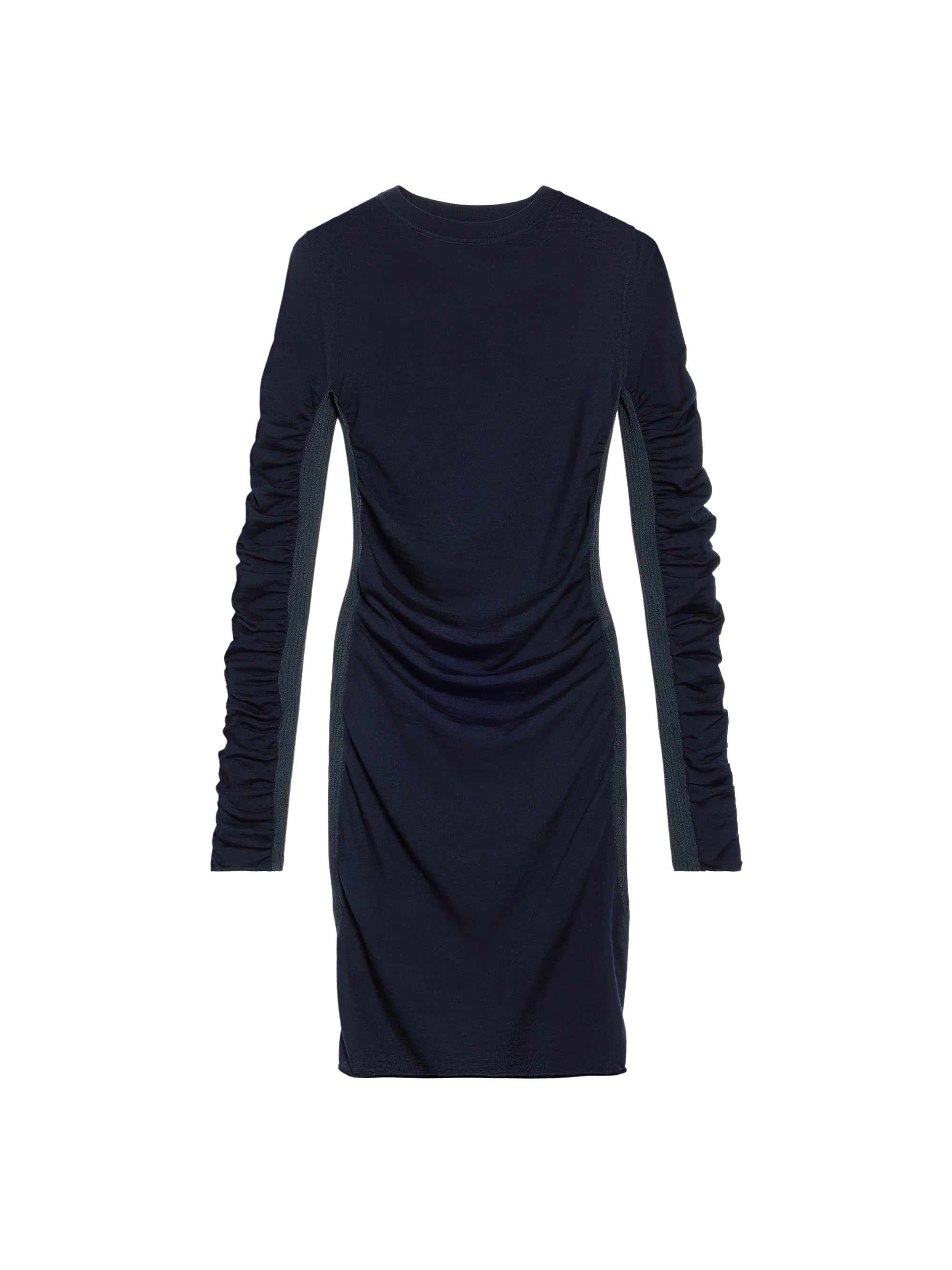 Robe Maille Nodo en laine - Dark Navy