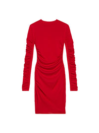 Robe Maille Nodo en laine - Red