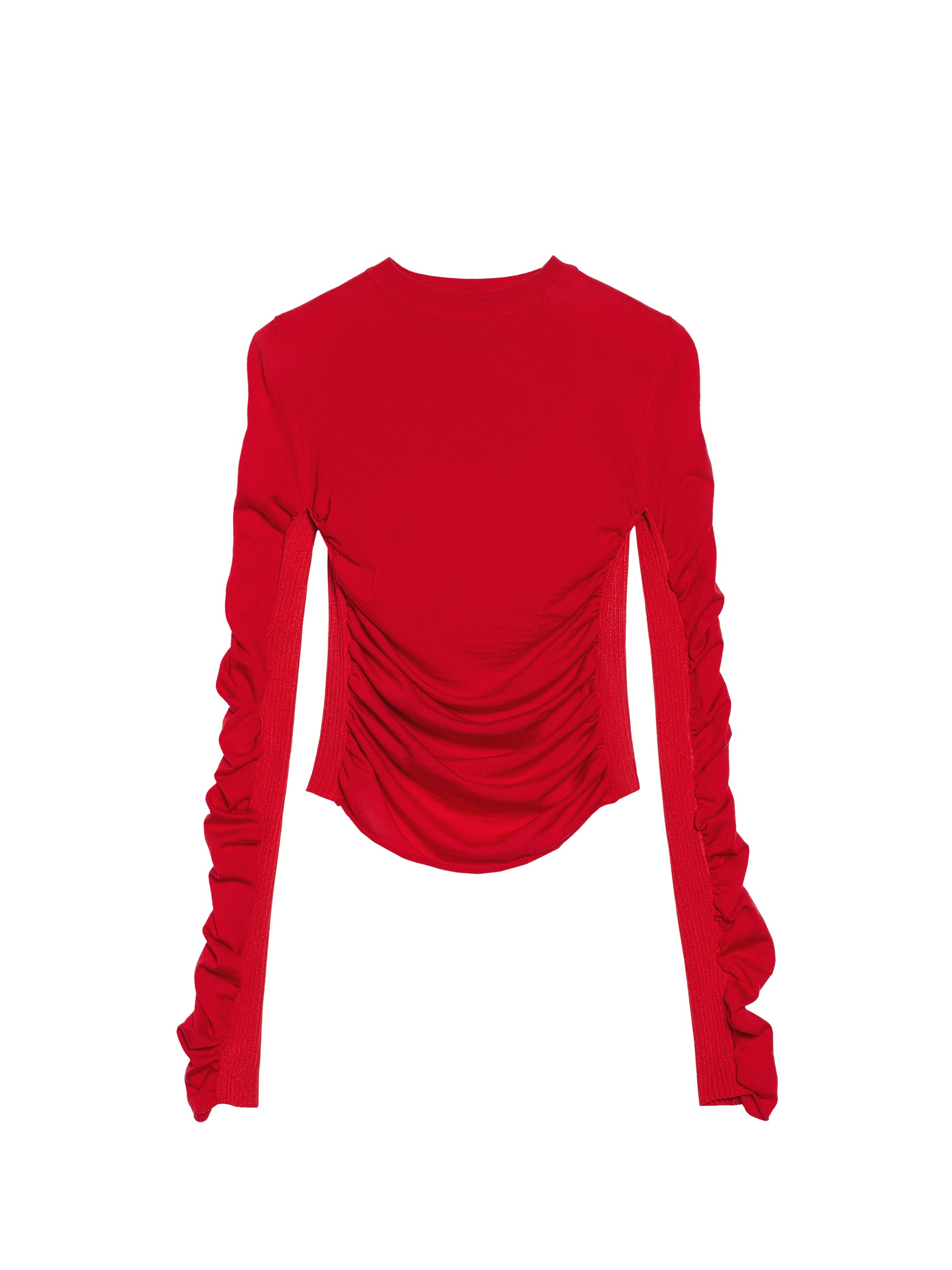 Haut Sargas en laine - Red