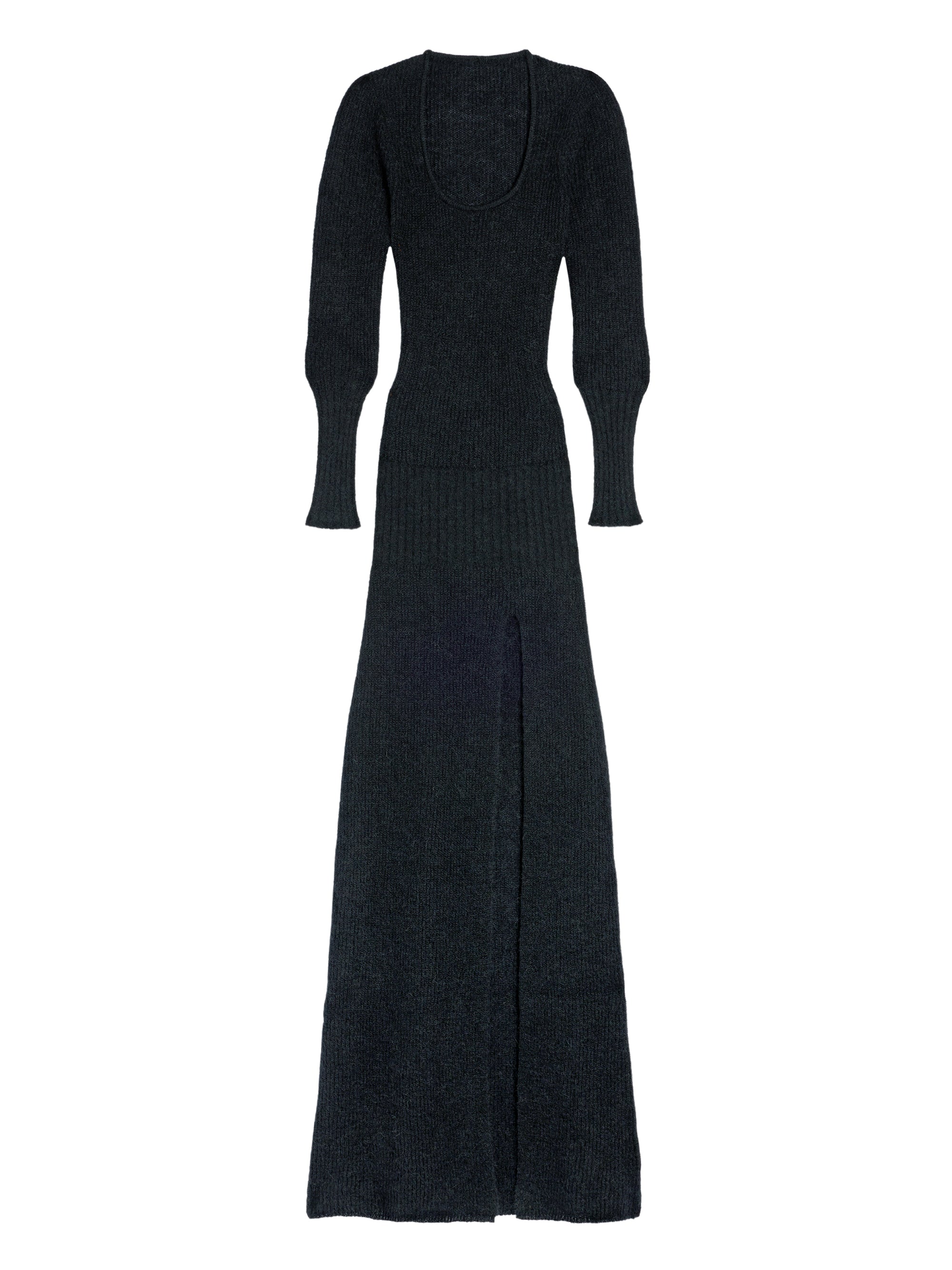 Robe Dao en laine - Black