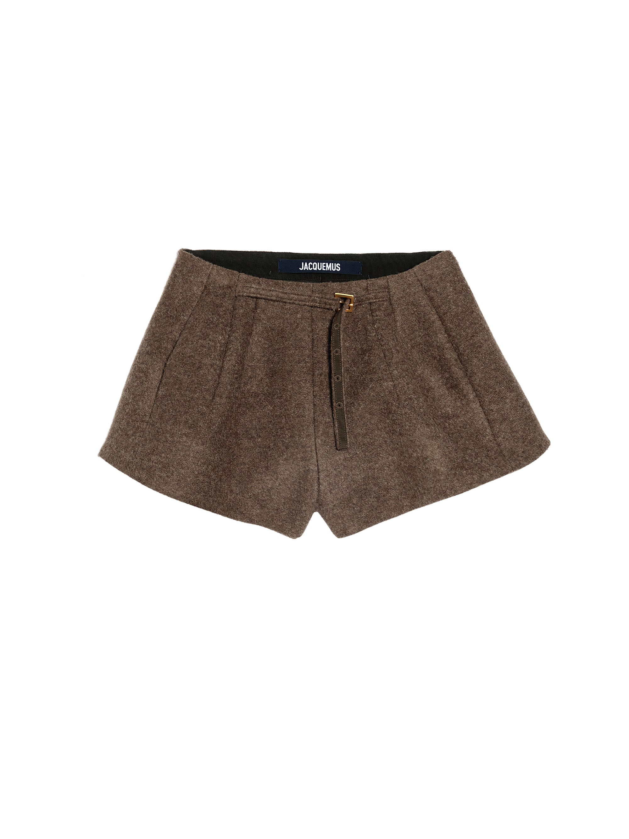 Short Boule short évasé<br> short trapèze - Dark Brown
