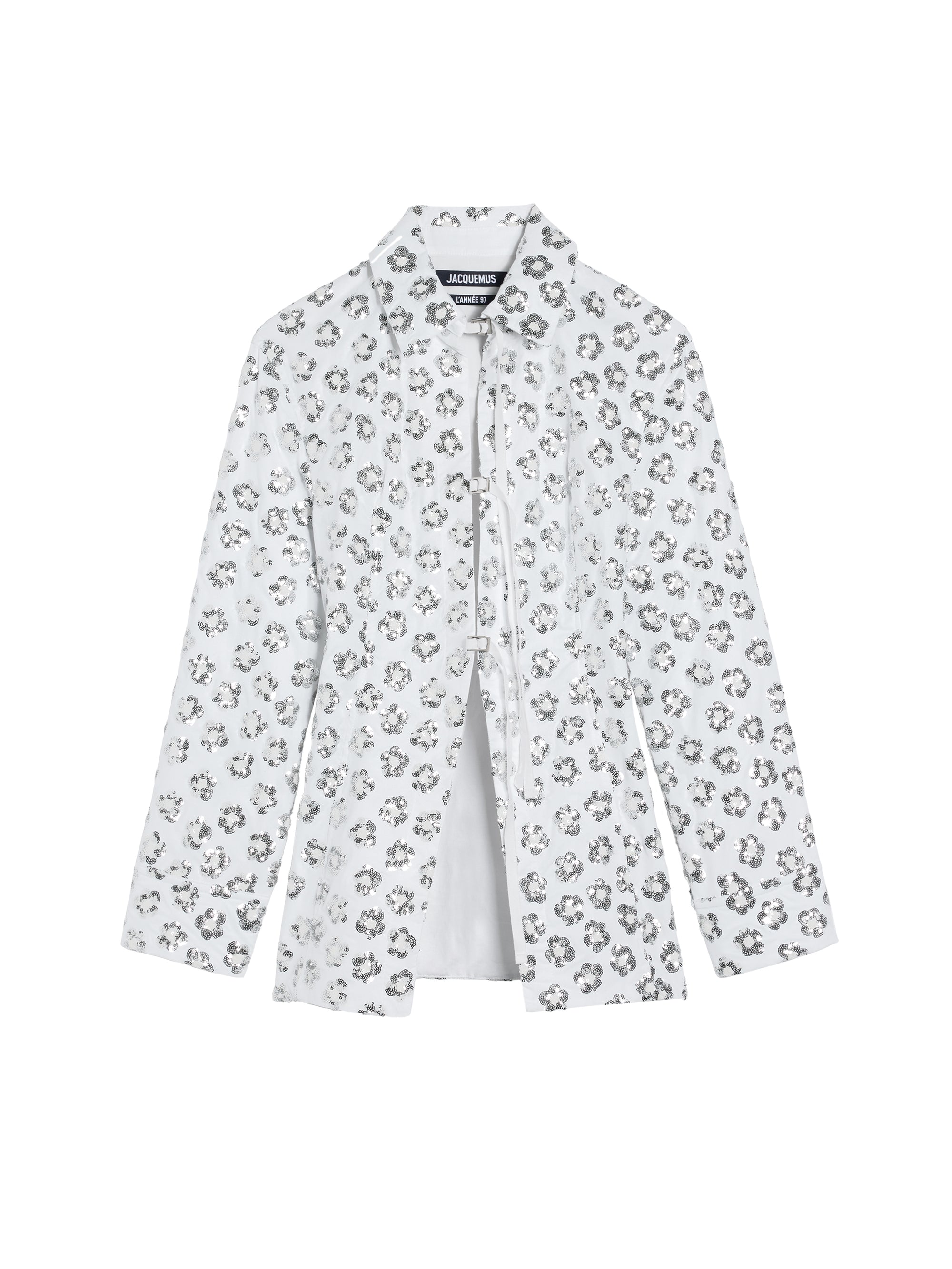 Chemise Lavoir brodée - Sequins Flowers