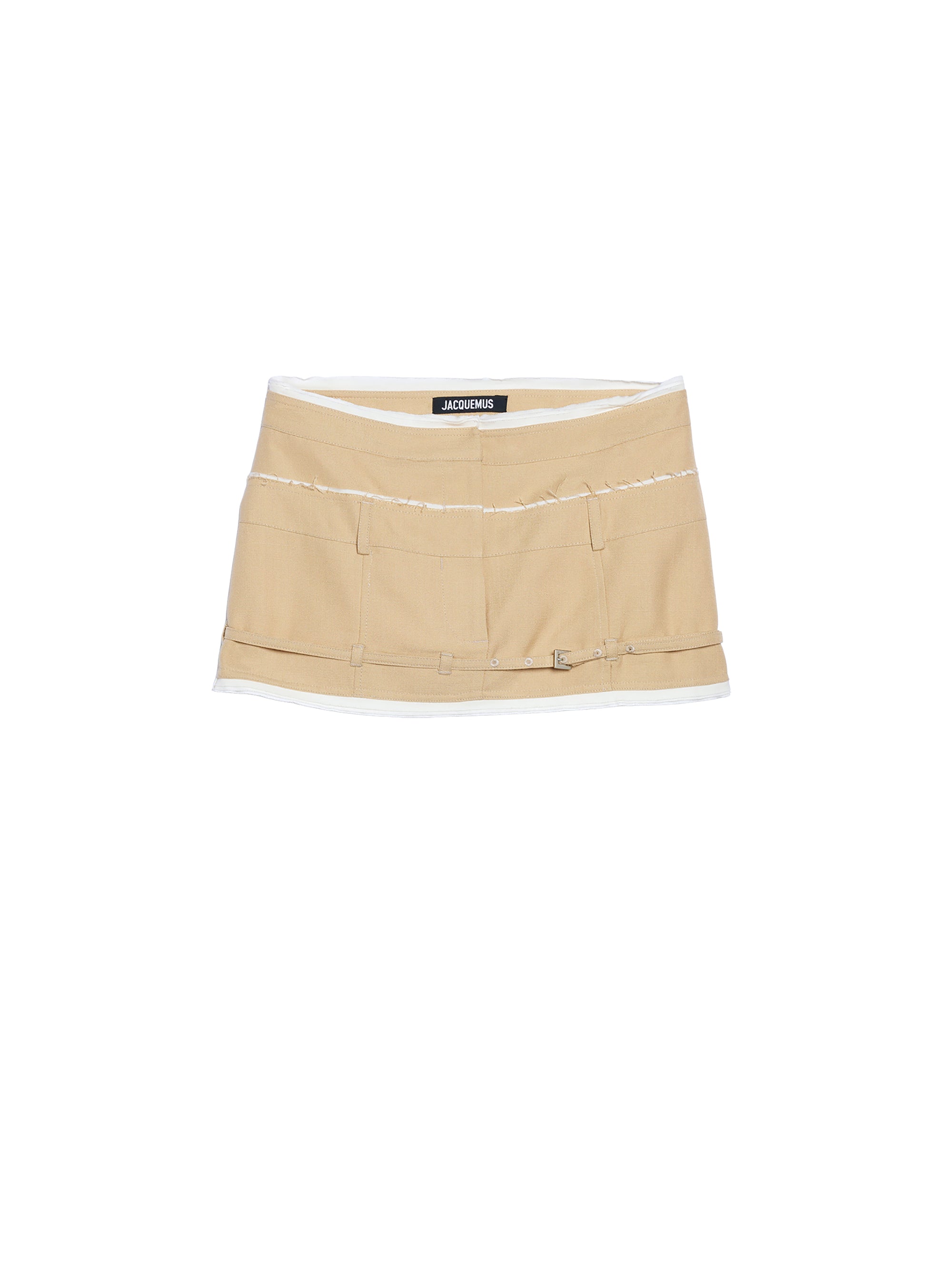 Jupe courte Caraco - Beige