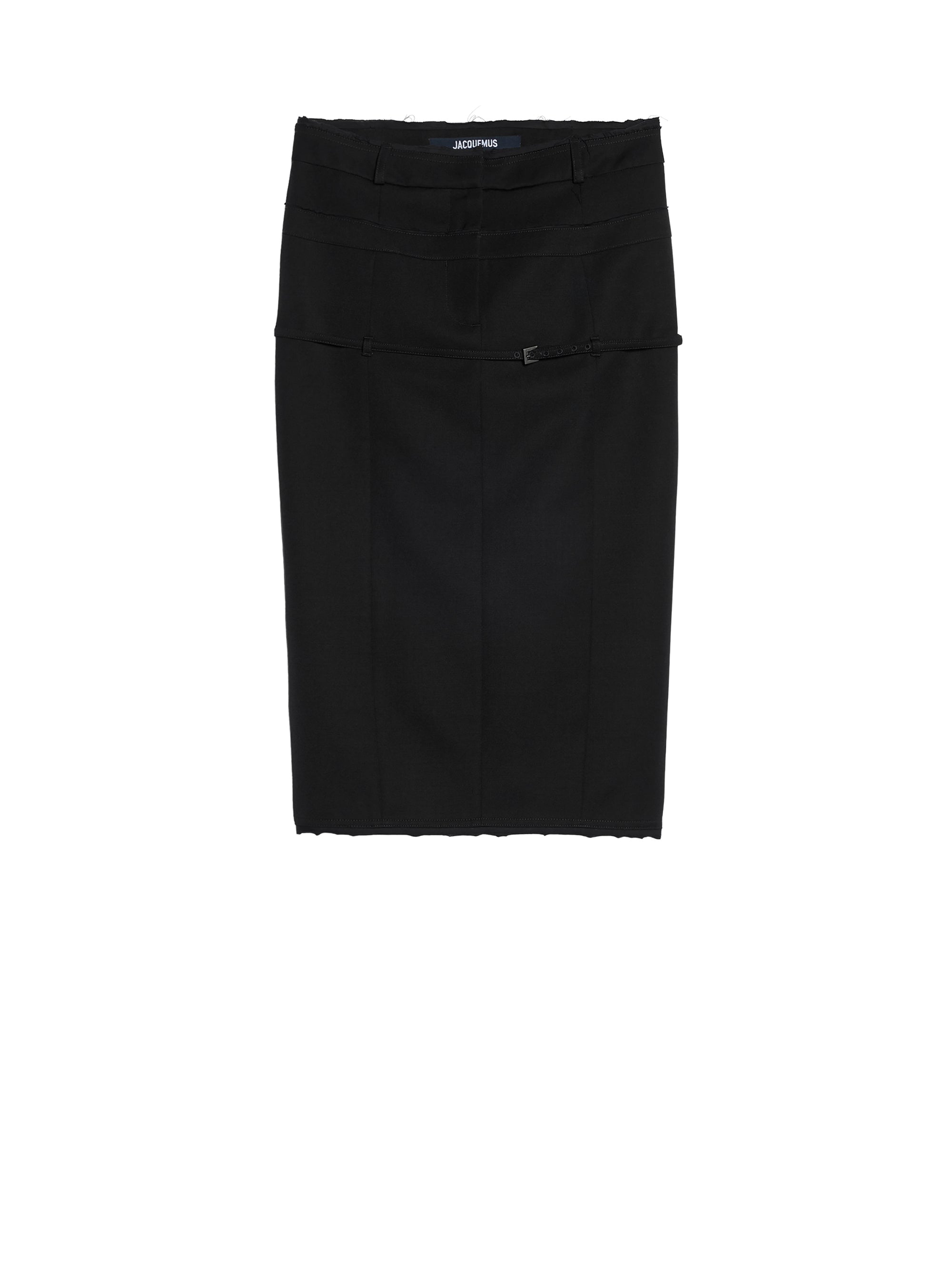Jupe Caraco en laine - Black