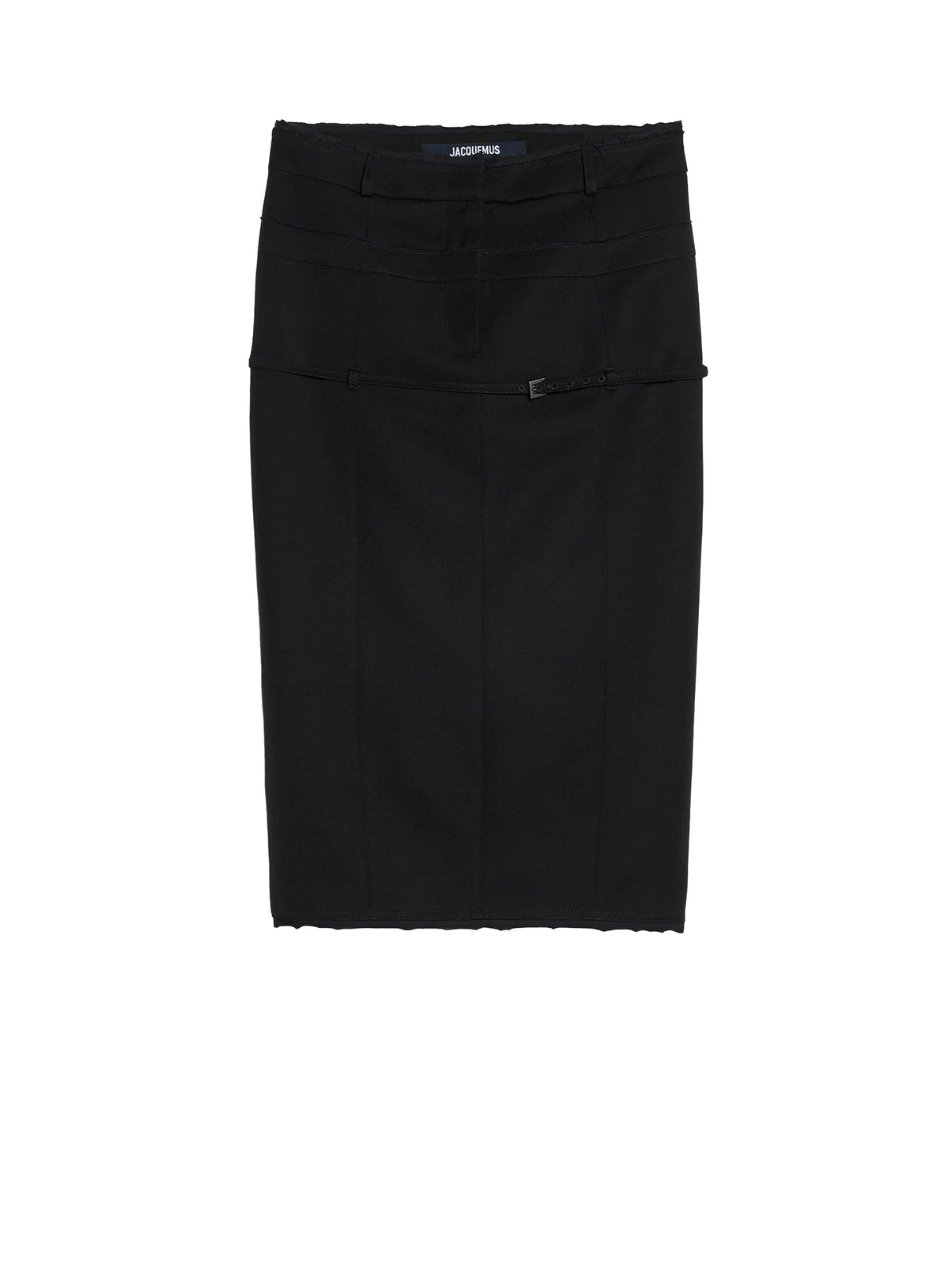 75€ / 3 sold //3 QTY / ST100%   Jupe Caraco en laine - Black