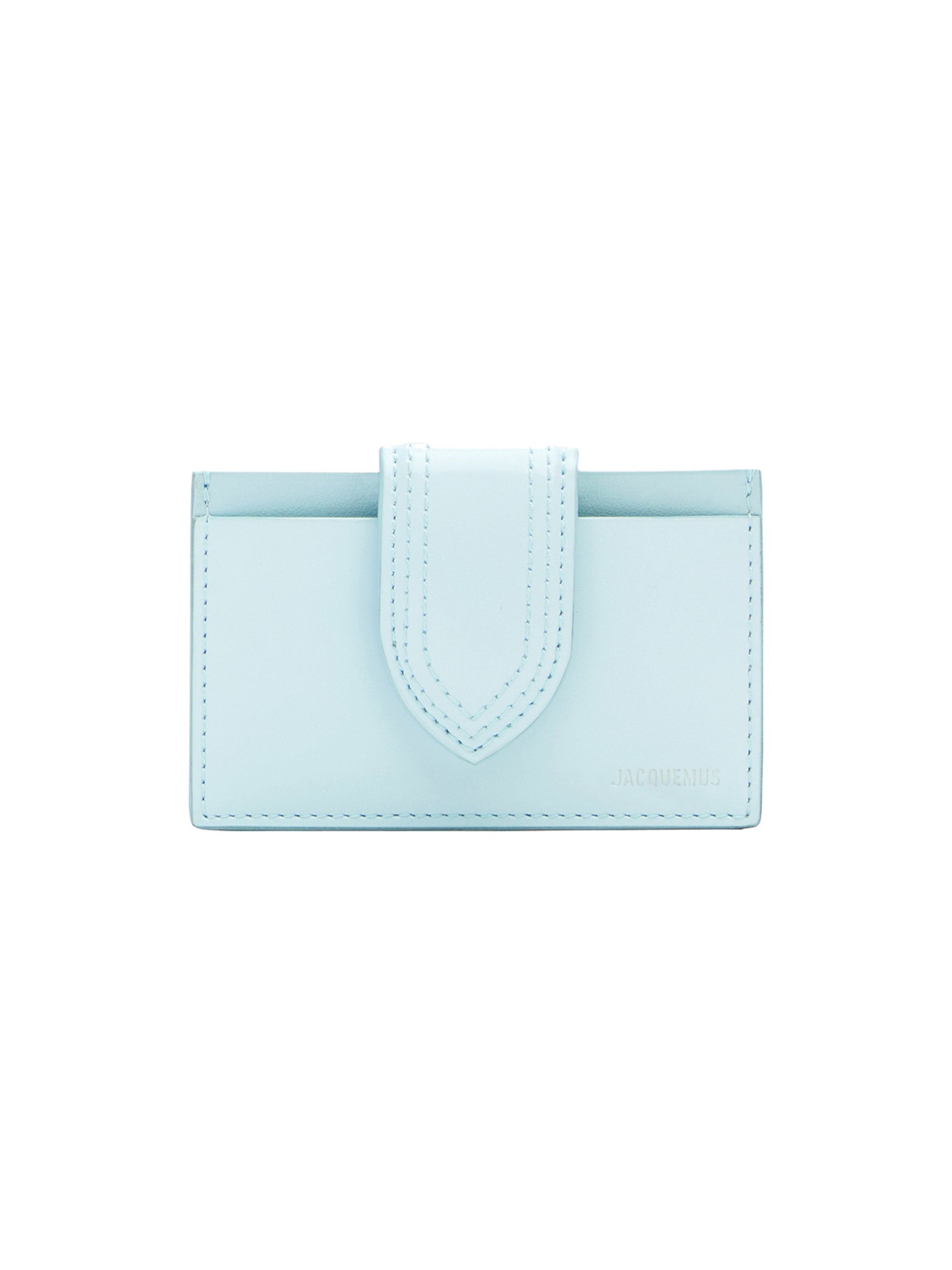 Porte-cartes Bambino en cuir - Light Blue