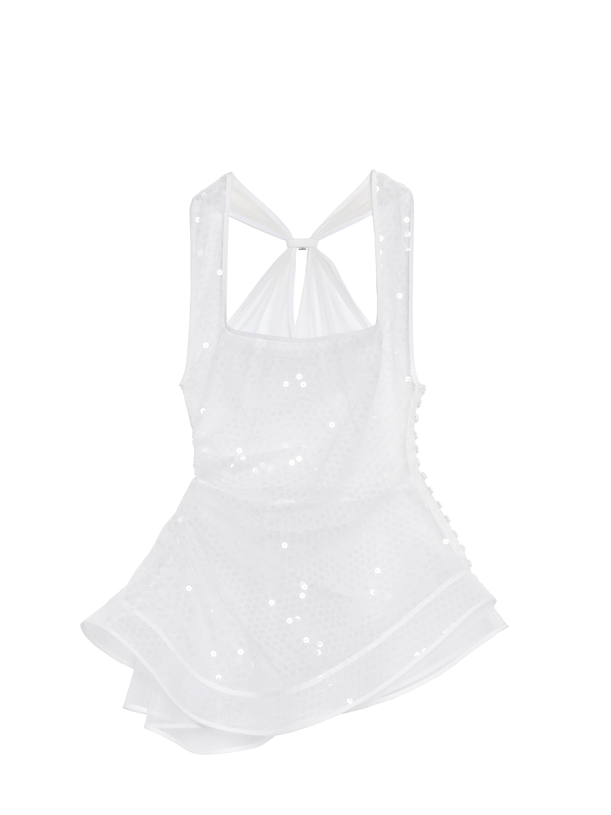 WHITE LE DEBARDEUR PERLE