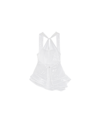 WHITE LE DEBARDEUR PERLE