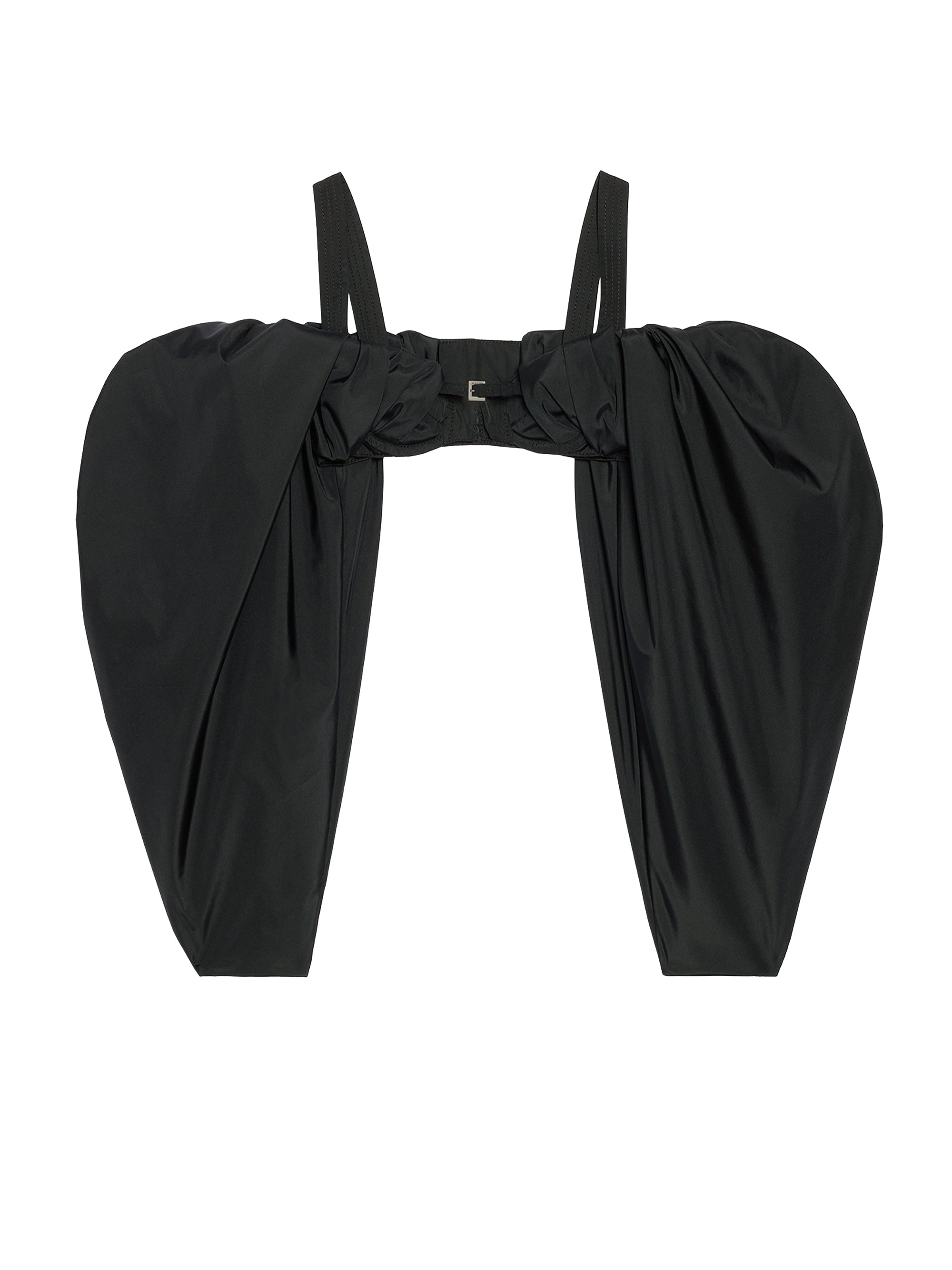 Brassière Crinoline à manches bouffantes - Black