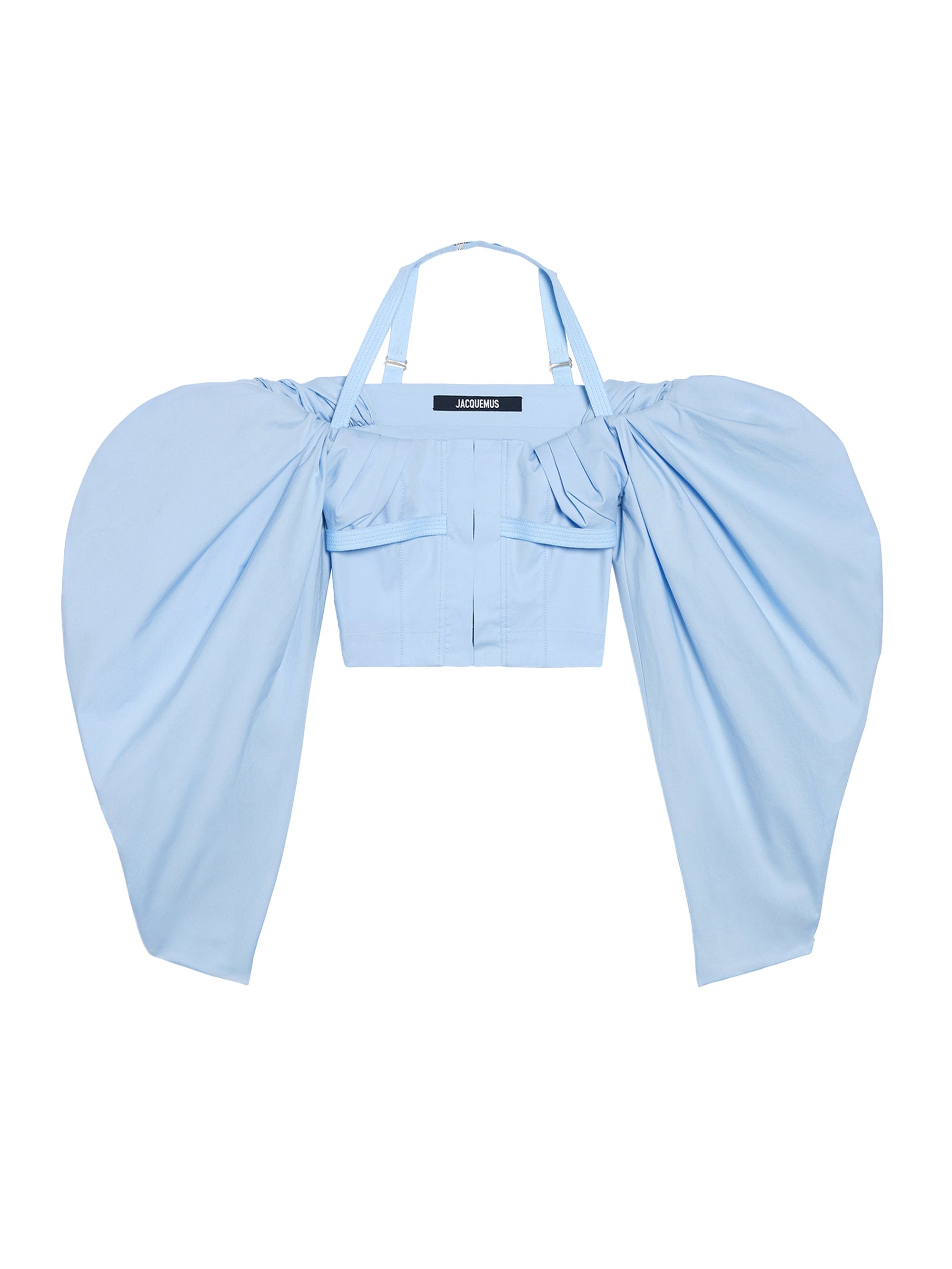 LIGHT BLUE LE HAUT TAFFETAS