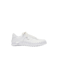 Baskets Nike j force en cuir - White