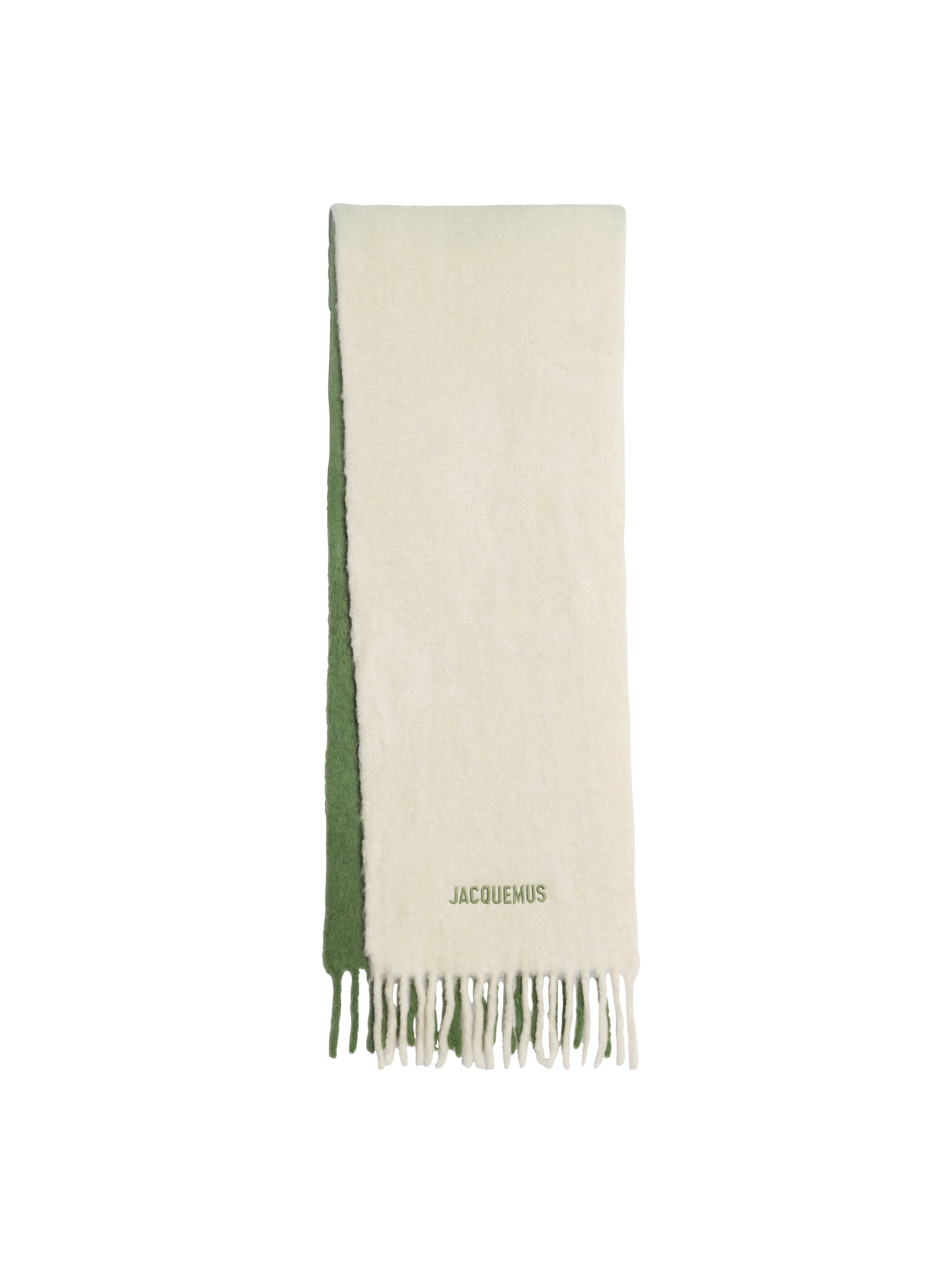 Écharpe Moisson en laine - Multi-Khaki