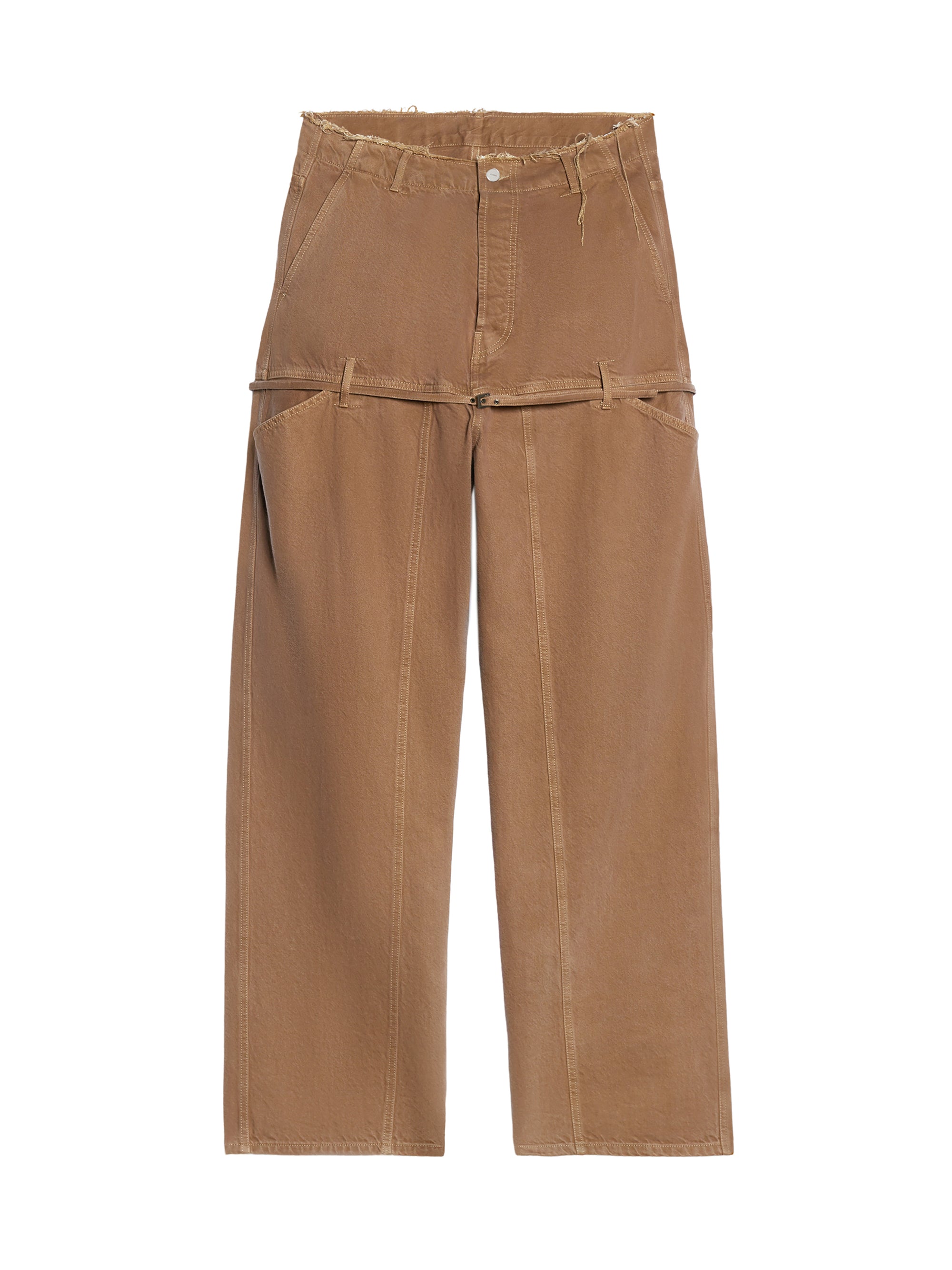 Pantalon De-Nimes Criollo en denim - Camel & Beige