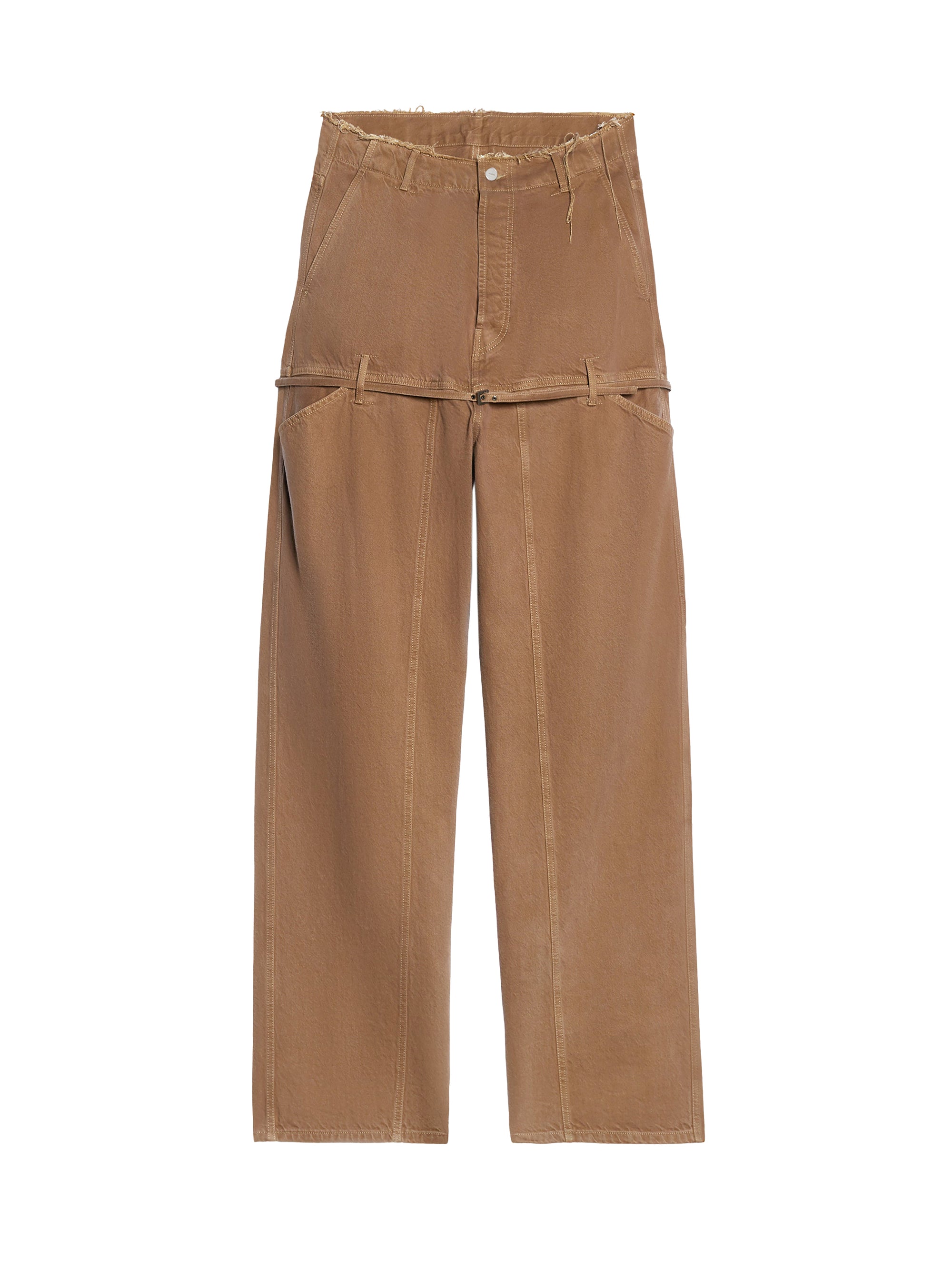 Pantalon De-Nimes Criollo en denim - Camel & Beige
