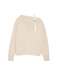 Haut Sargas en laine - Light Beige