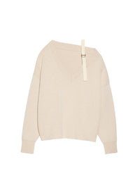Pull Sargas en laine - Light Beige