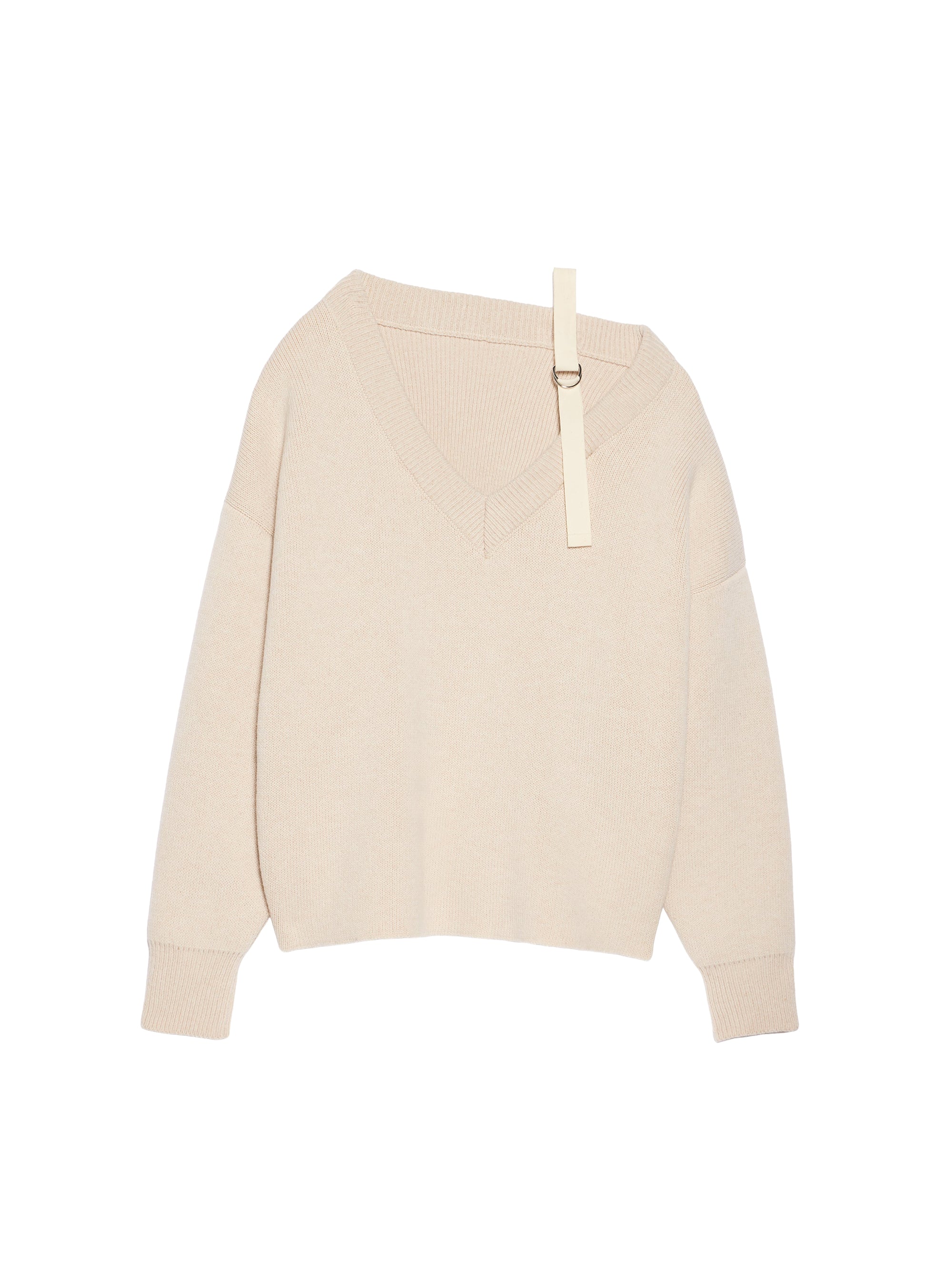 Pull Sargas en laine - Light Beige
