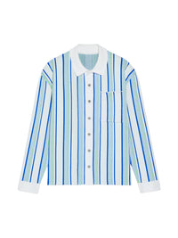 Chemise polo en maille - Multi White