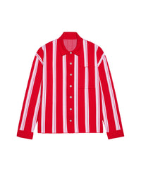 Chemise polo en maille - Multi-Red
