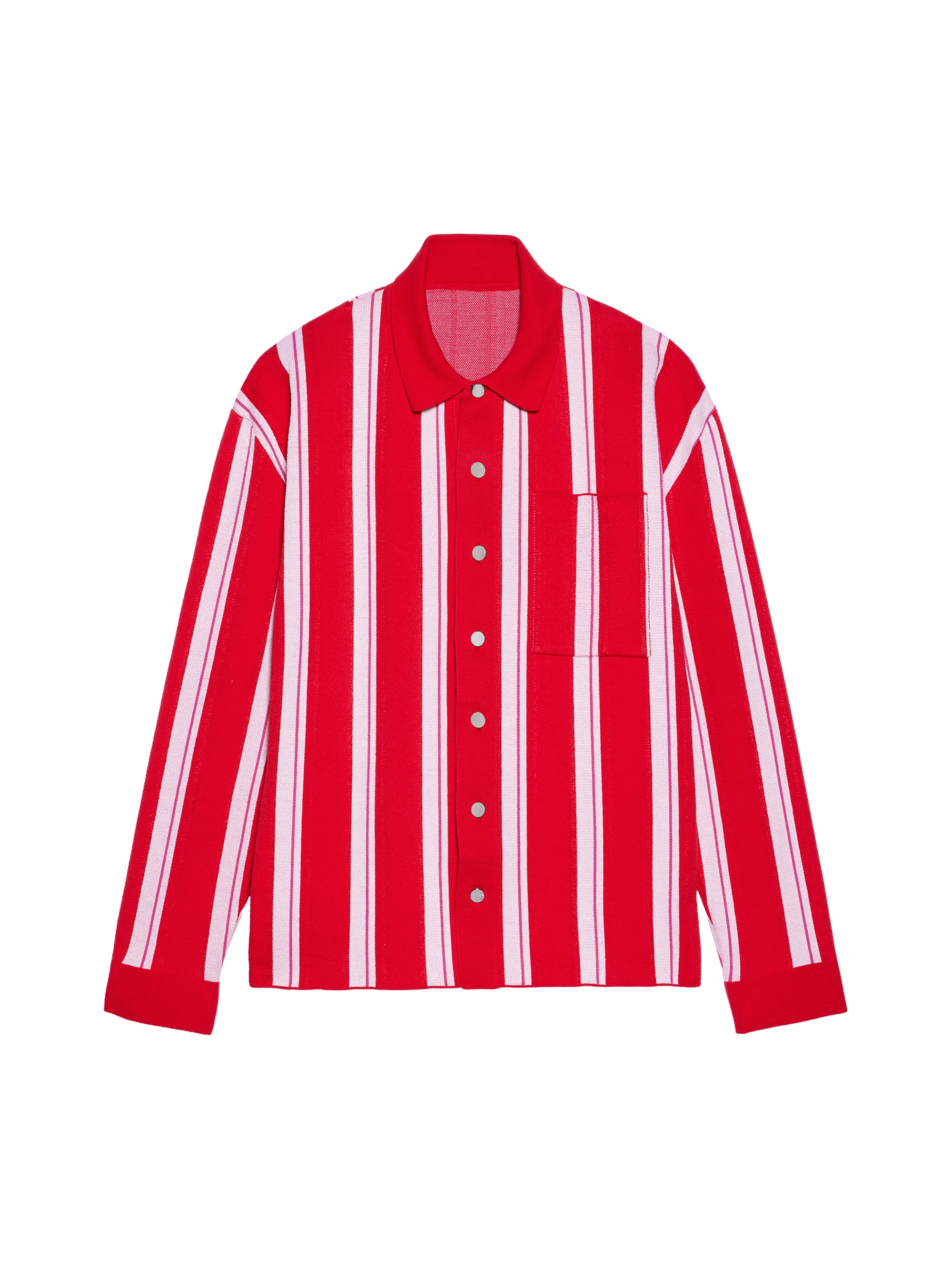 Chemise polo en maille - Multi Red