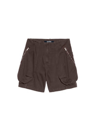 Short Cargo Croissant - Dark Brown