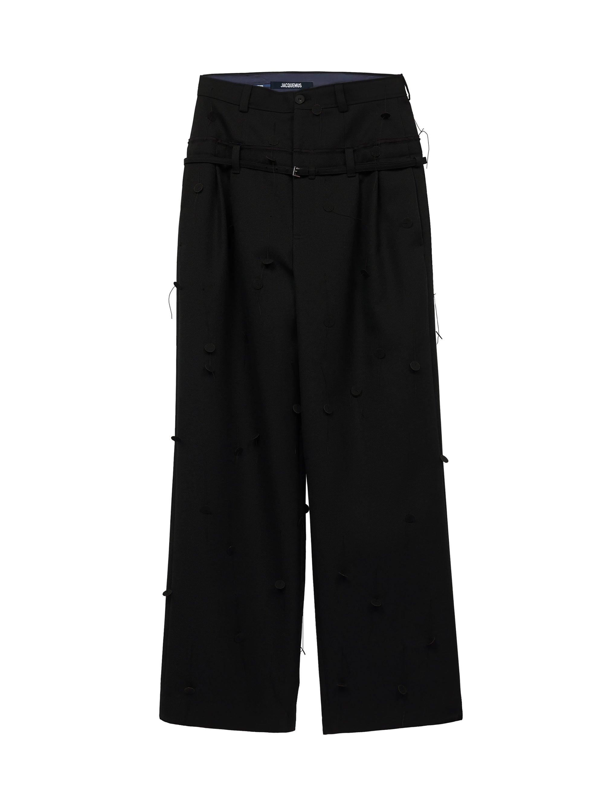 BLACK & BLACK DOTS EMBROI LE PANTALON PICCINNI